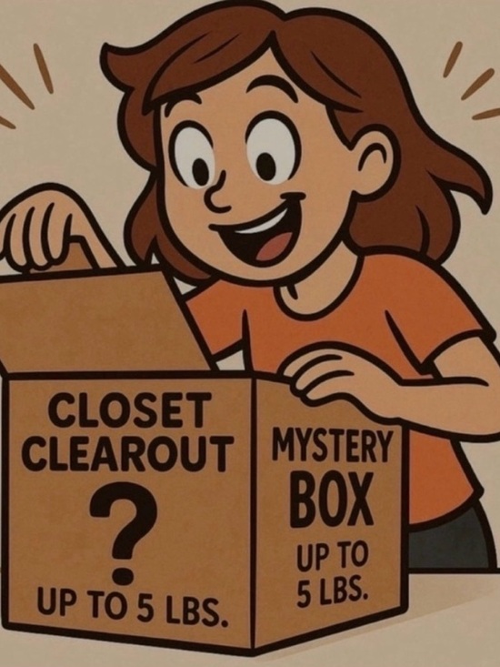 None Accessories - Mystery Box! You will love your Mystery fashion contents up to five pounds!